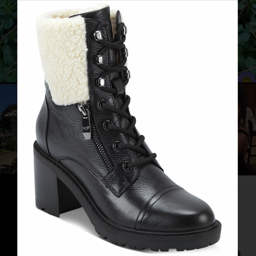 Marc Fisher Lansbury Lace Up Booties